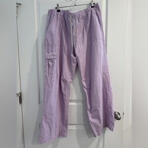 Aerie Lilac Purple Baggy Cargo Pants Size XL